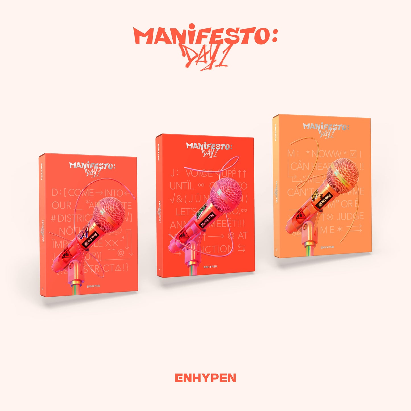 ENHYPEN 3rd Mini Album [MANIFESTO : DAY 1] (Random)