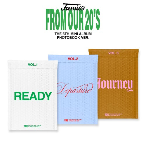 fromis_9 6th Mini Album [From Our 20's] (Photobook Ver.) (READY Ver. / DEPARTURE Ver. / JOURNEY Ver.)
