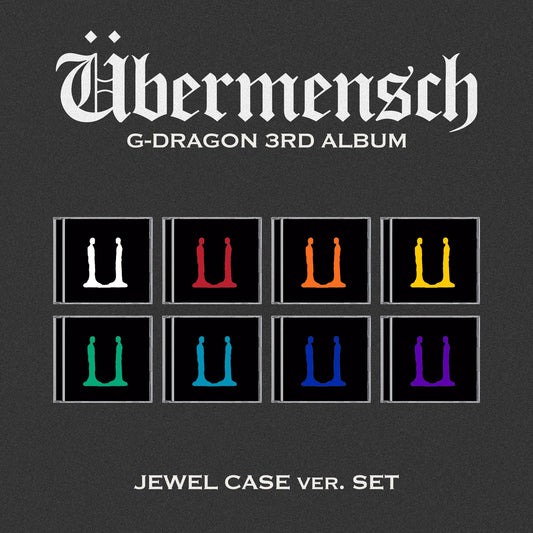 G-DRAGON | 3rd Album [Übermensch] (JEWEL Ver.) + POB