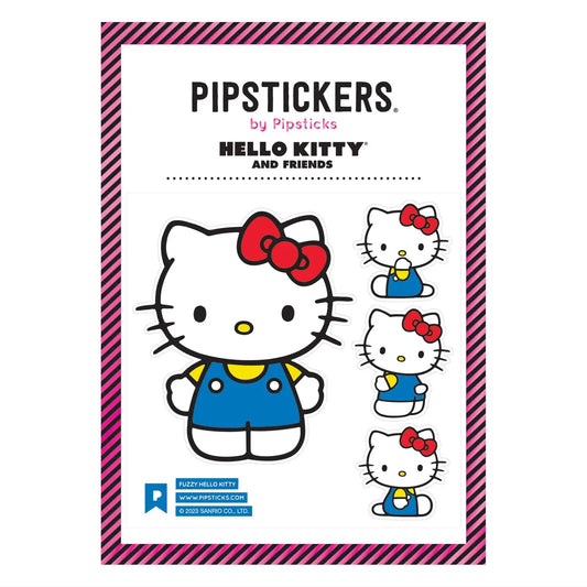 Hello Kitty Fuzzy Sticker Sheet