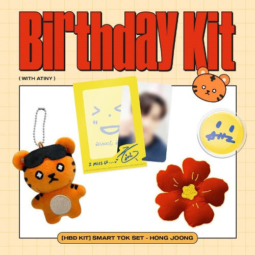 ATEEZ [HBD KIT] SMART TOK SET - HONG JOONG