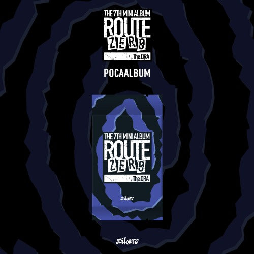 Album cover with text and abstract design on a dark background