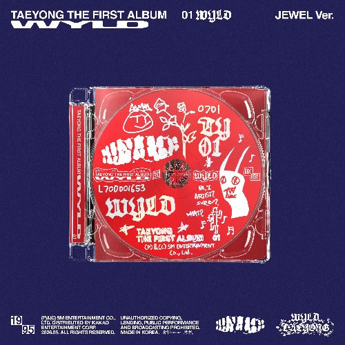 TAEYONG (NCT) 1st Full Album [WYLD] (Jewel Case Ver.)