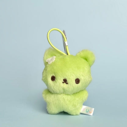 Mochi Bear Plush Keychains