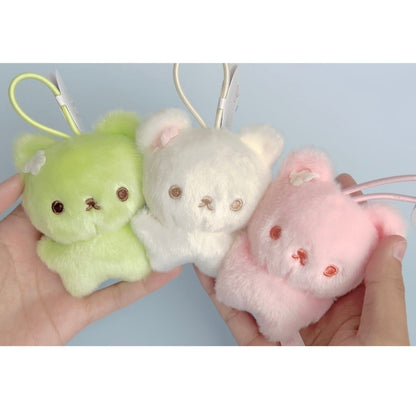 Mochi Bear Plush Keychains