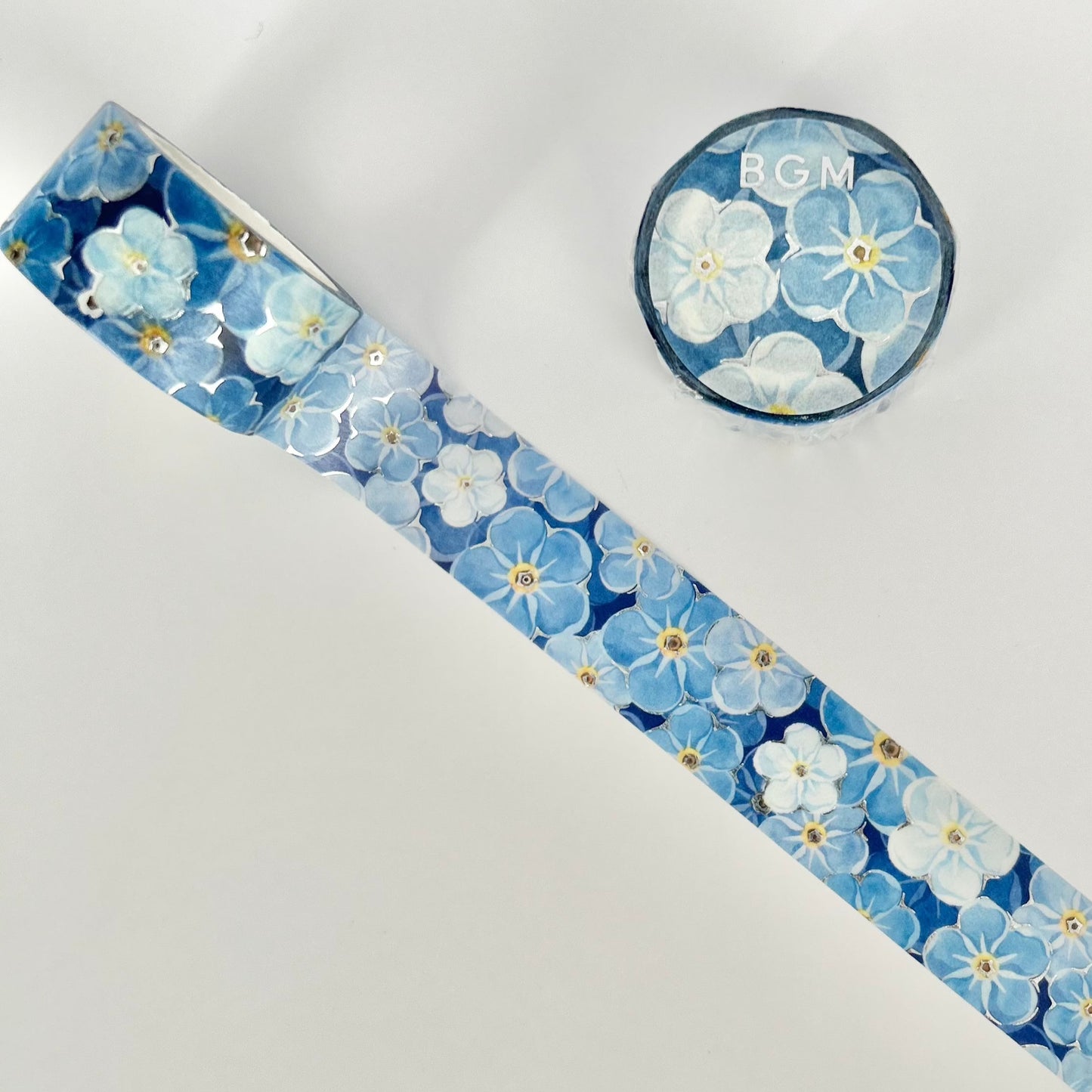 Sea of Blue Flower Masking Tape