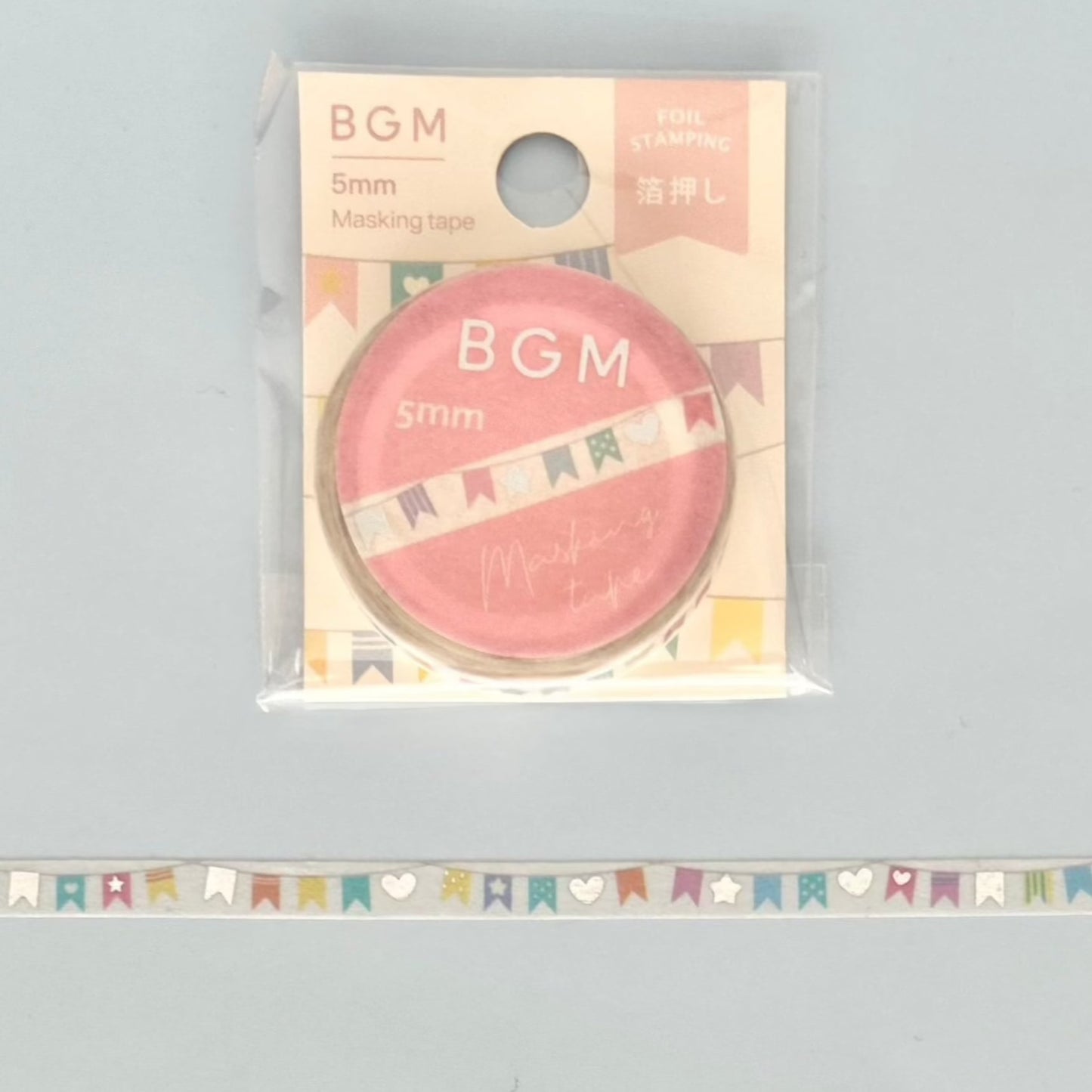 Flag Garland Slim Masking Tape