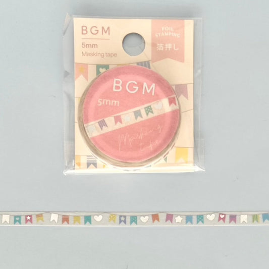 Flag Garland Slim Masking Tape