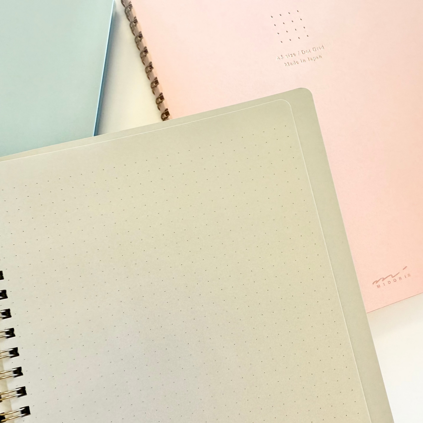 MIDORI |  RING NOTEBOOK A5 COLOR DOT GRID