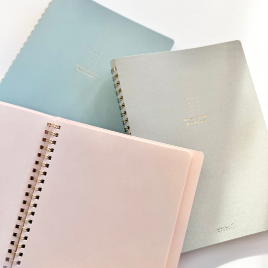 MIDORI |  RING NOTEBOOK A5 COLOR DOT GRID