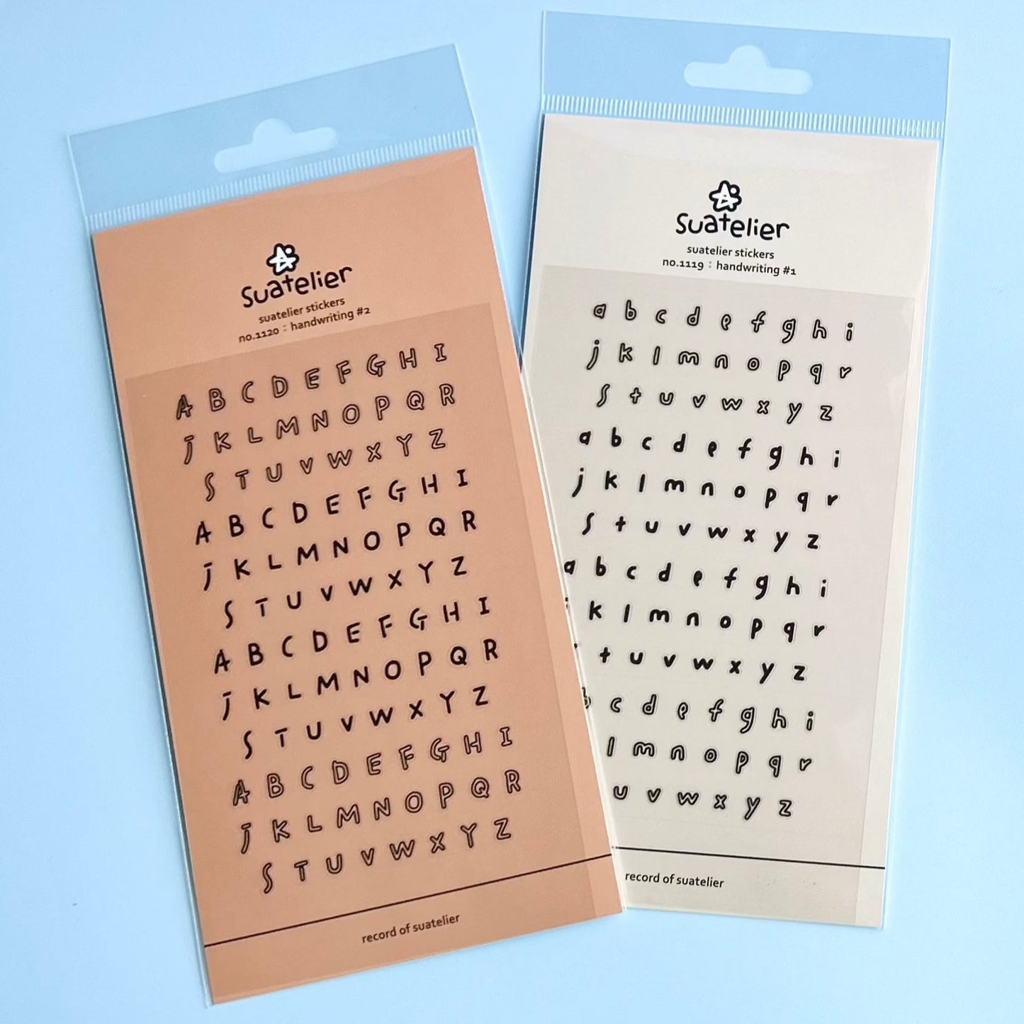 Suatelier Stickers - handwriting