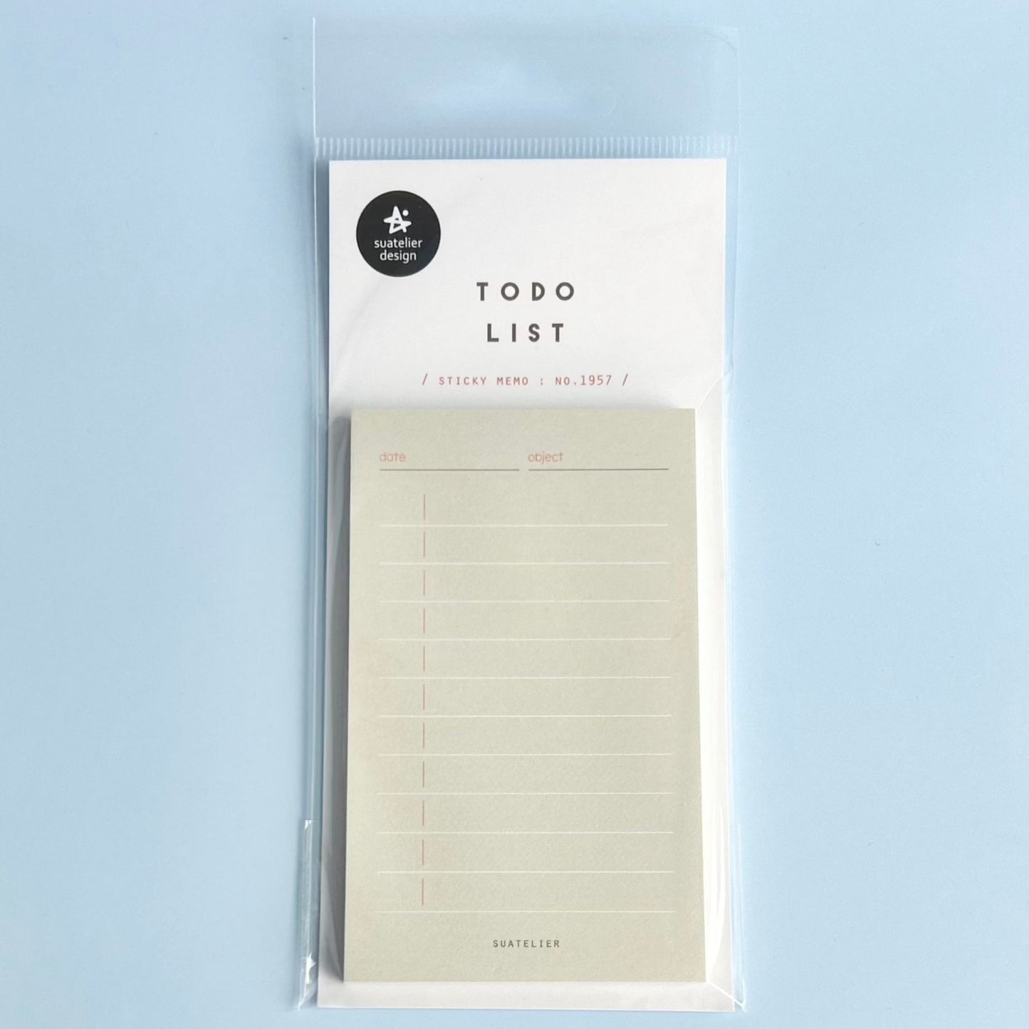 TO DO LIST - Sticky Memo : No.1957