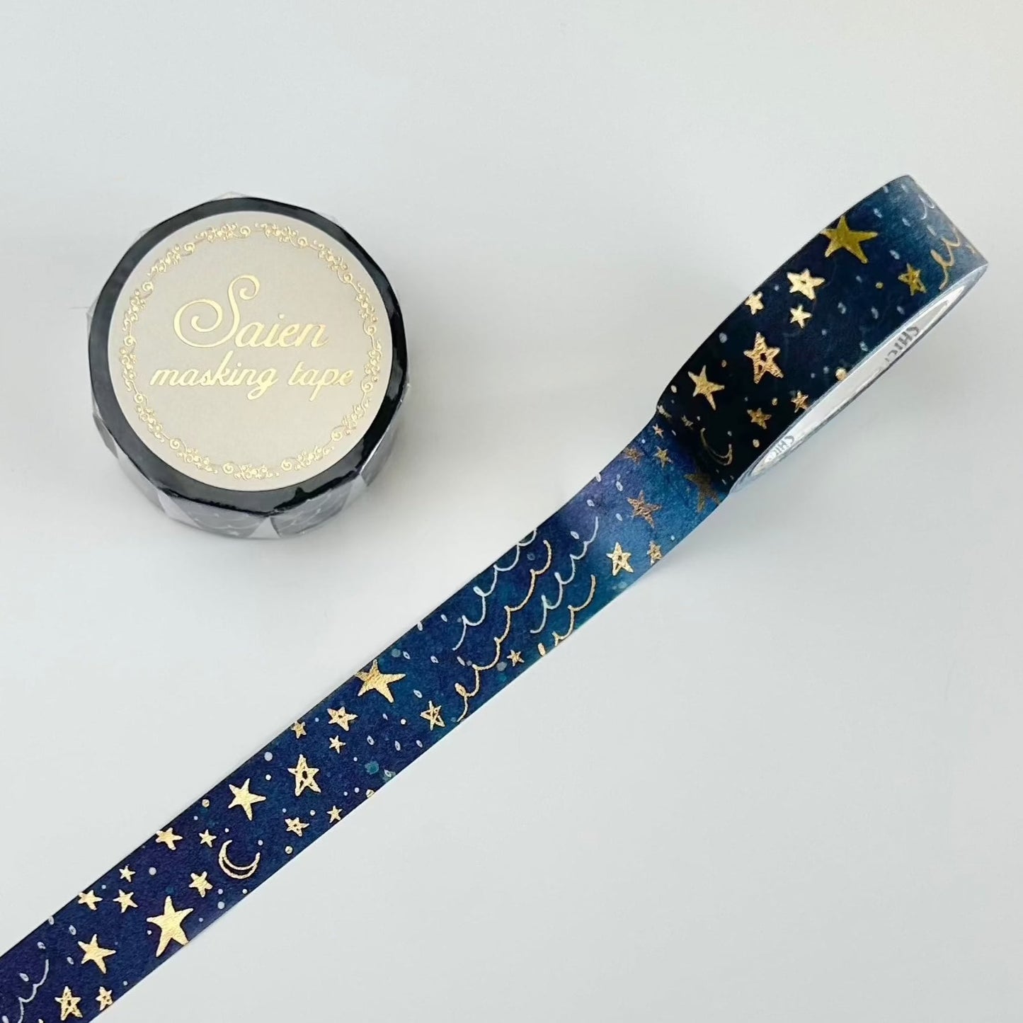 SAIEN - Starry Sky Gold Foil Washi Tape