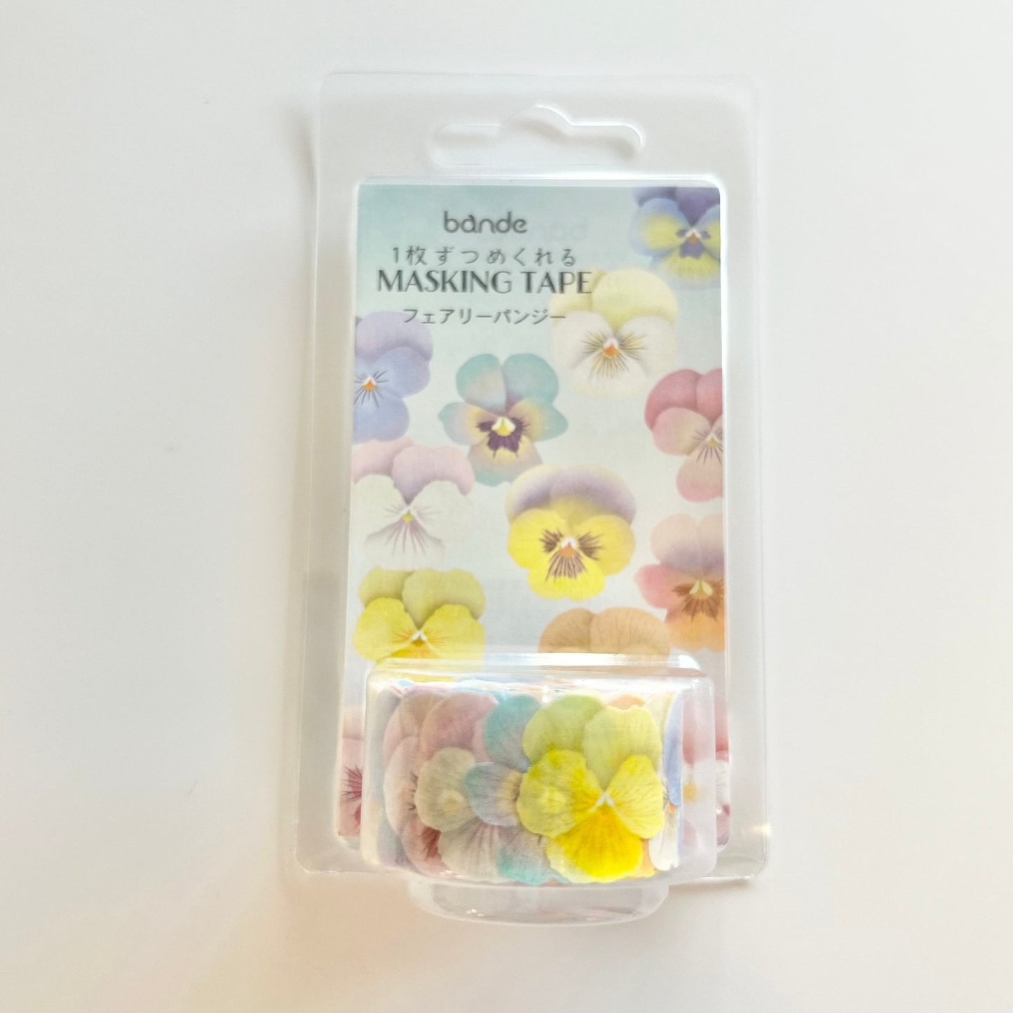 Fairy Pansy Washi Sticker Roll