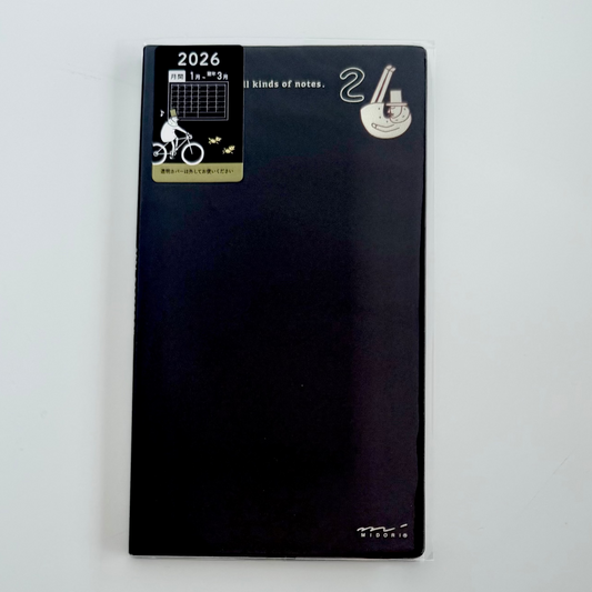 POCKET DIARY SLIM OJISAN 2026