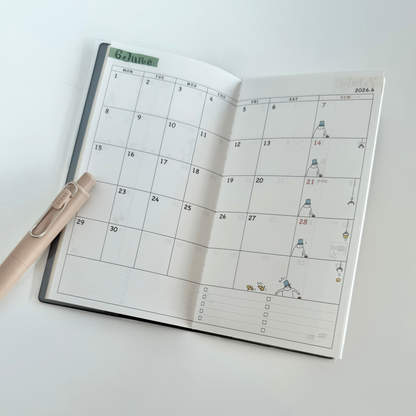 POCKET DIARY SLIM OJISAN 2026