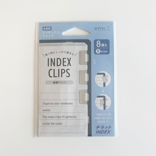 INDEX CLIPS CHIRATTO SILVER