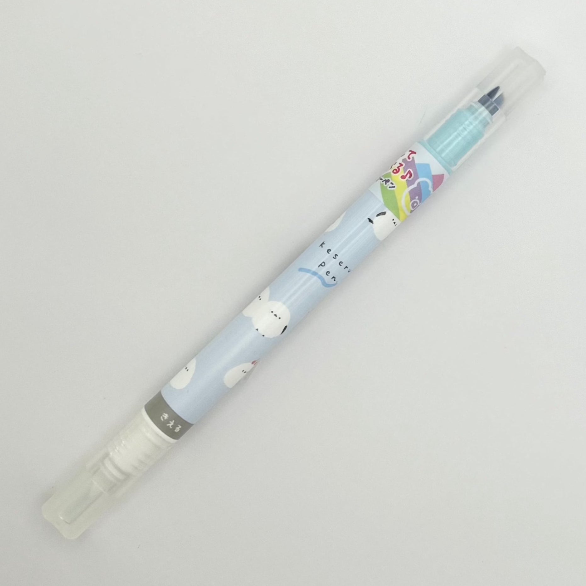 highlighter pen shown in blue