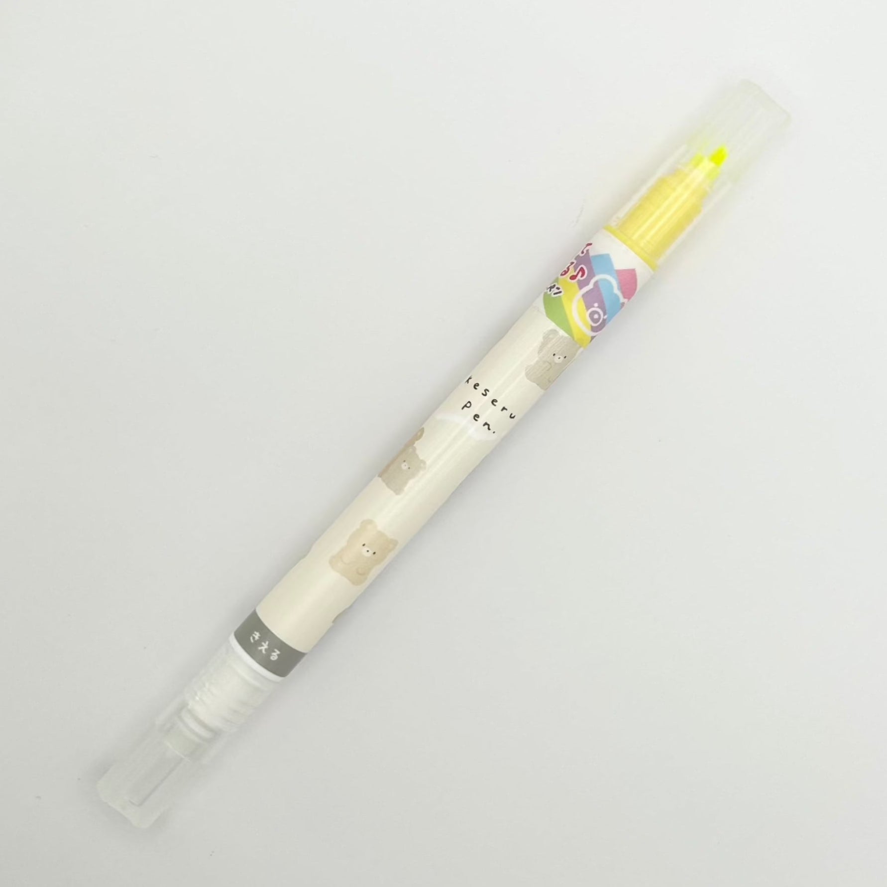 highlighter pen shown in yelow