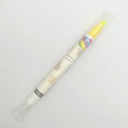 highlighter pen shown in yelow