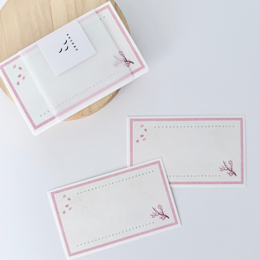 SANSEI | Message Cards - Cherry Blossoms