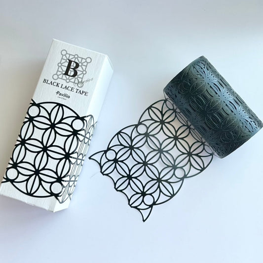 Black Lace Washi Tape