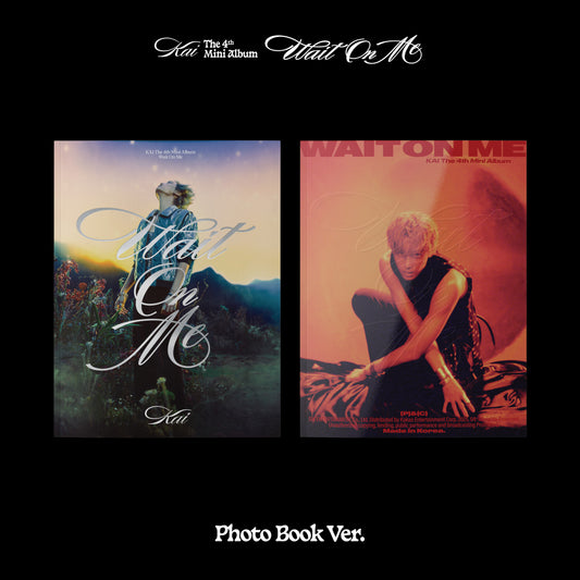 KAI 4th Mini Album [Wait On Me] (Photo Book Ver.) (Driver Ver. / Ruler Ver.)