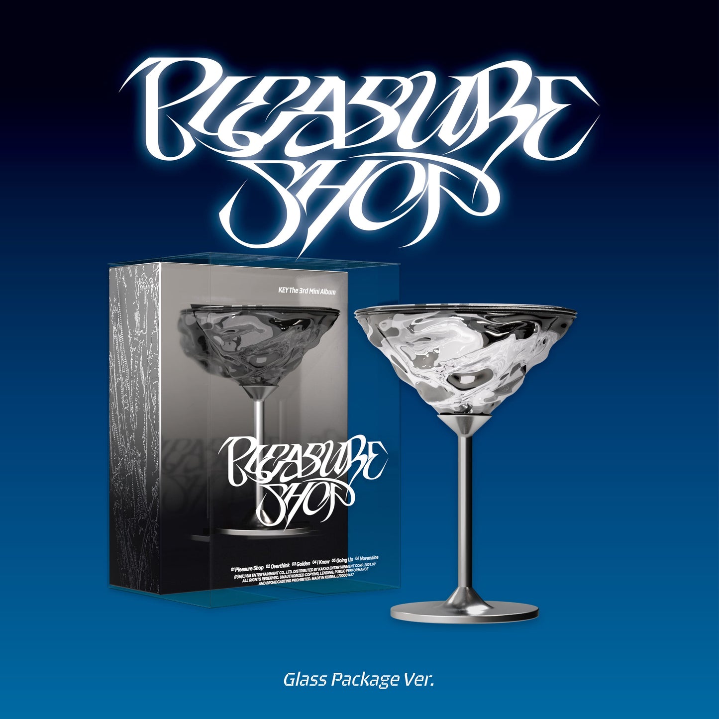 KEY 3rd Mini Album [Pleasure Shop] (Glass Package Ver.)