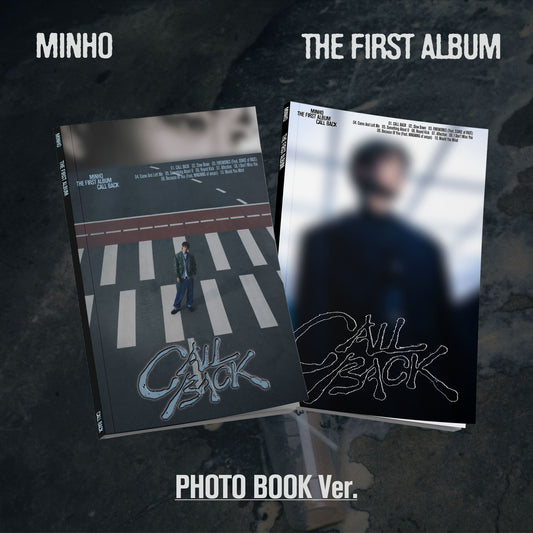 MINHO 1st Album [CALL BACK] (Photobook Ver.) + SM ENT POB