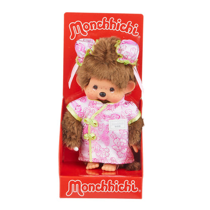 Monchhichi Girl In Traditional Chinese Dress Plush