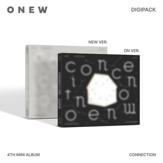 ONEW | 4th Mini Album [CONNECTION] (Digipack Ver.) (ON Ver. / NEW Ver.)