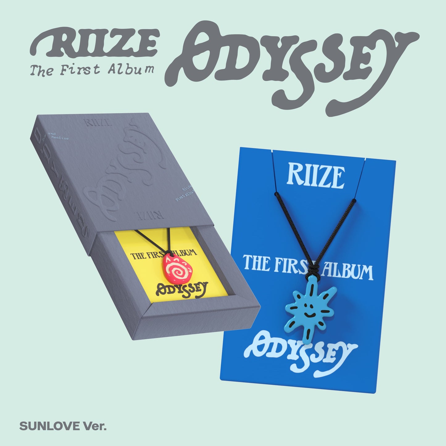 RIIZE 1st Album [ODYSSEY] (SUNLOVE Limited Edition) (O Ver. / D Ver. / S Ver. / E Ver. / Y Ver. / SUN Ver.)