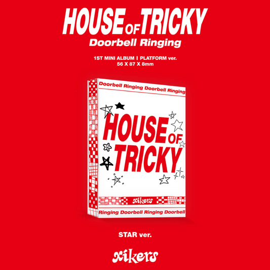 image of xikers house of tricky doorbell ringing 1st mini album/platform version