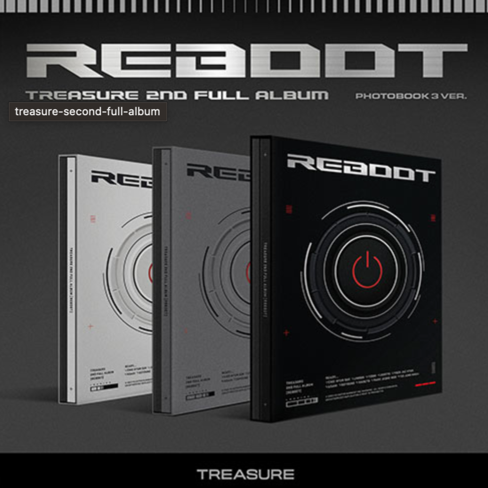 TREASURE – 2ND FULL ALBUM [REBOOT] (PHOTOBOOK VER.)