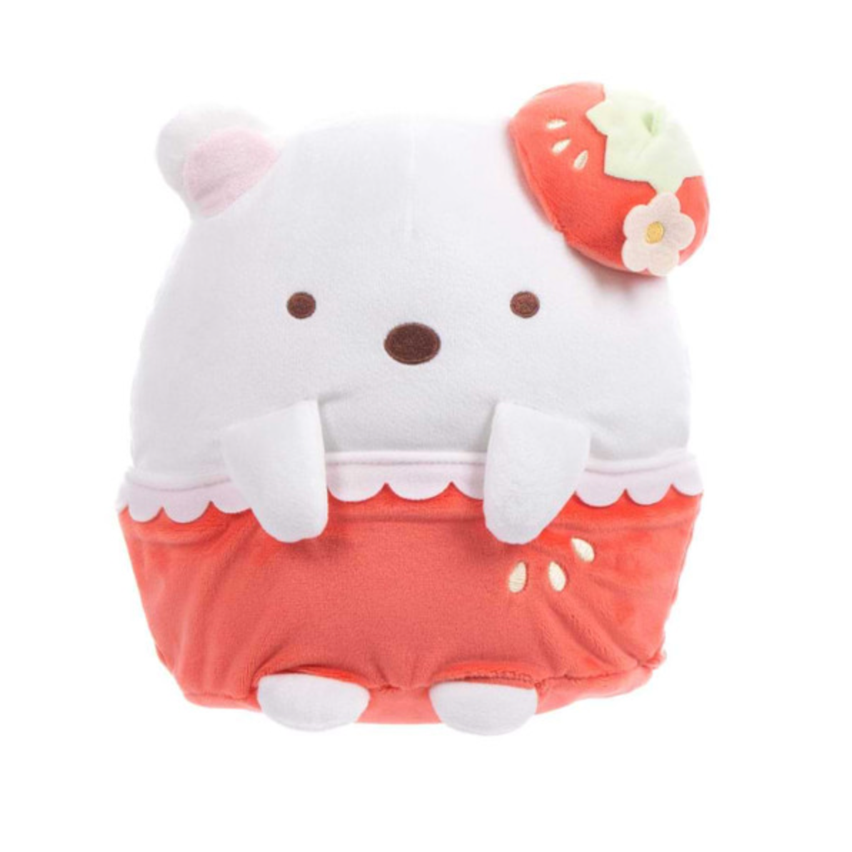 Shirokuma Strawberry Mochi Plush