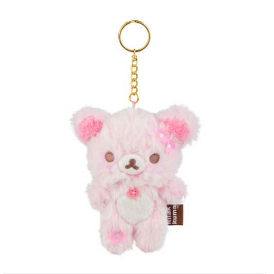 Korilakkuma Cherry Blossom Keychain