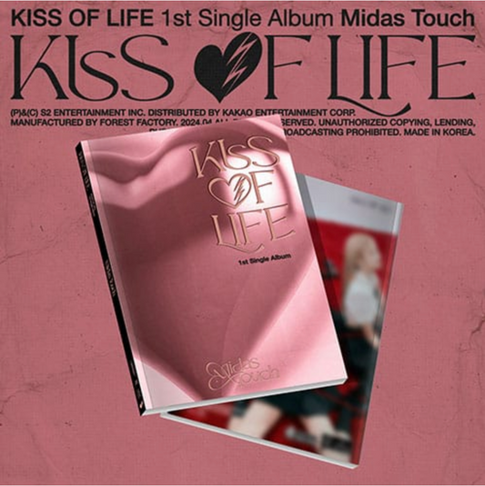 KISS OF LIFE - [MIDAS TOUCH] (1ST SINGLE ALBUM) (PHOTOBOOK VER.)