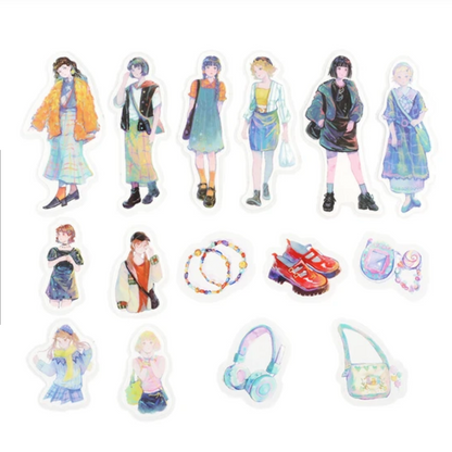 Cherie | Coordinate Series Planner Stickers - Harajuku