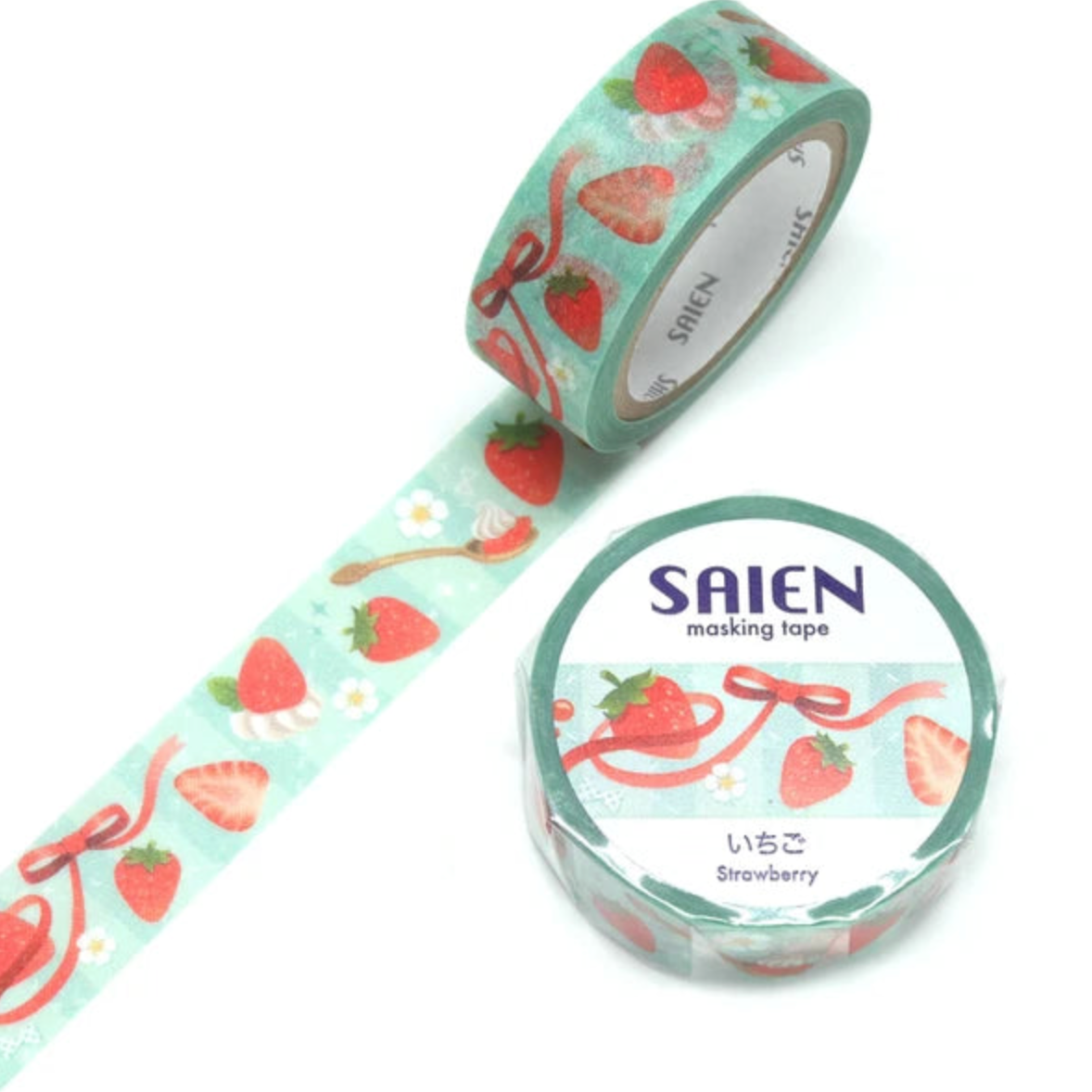 SAIEN | Strawberry Washi Tape