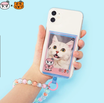 BONGBONGEE x MUZIK TIGER Photo card Holder/Phone Charm