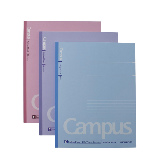 Campus Notebook - 3 pack