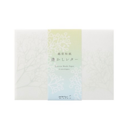 MIDORI | WATERMARK GYPSOPHILA / BABY BREATH ENVELOPE