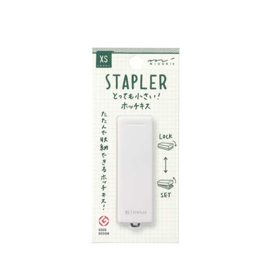 XS COMPACT STAPLER WHITE