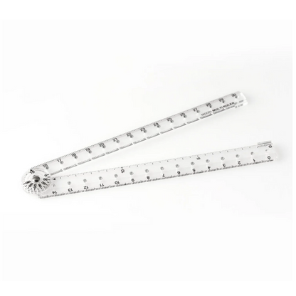 MULTI RULER 30CM CLEAR