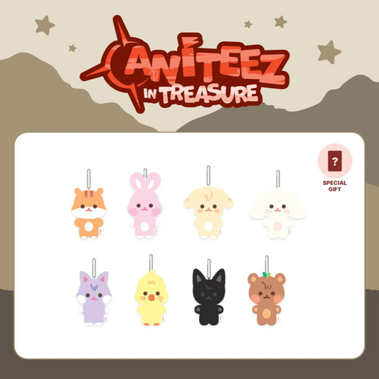ATEEZ - [ANITEEZ IN TREASURE] POP-UP STORE MD FLAT-FUR PLUSH