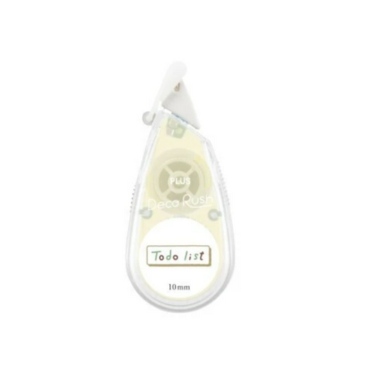 PLUS | Deco Rush - To Do List Tape - Limited Edition
