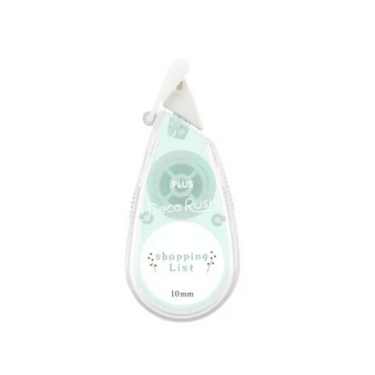 PLUS | Deco Rush - Shopping List Tape - Limited Edition