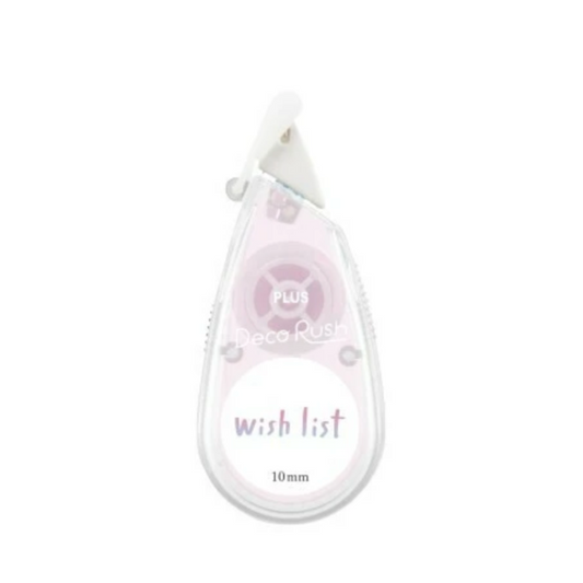PLUS | Deco Rush - Wish List Tape - Limited Edition