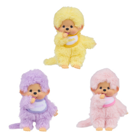 Sekiguchi Monchhichi Colorful Assortment Plush Dolls
