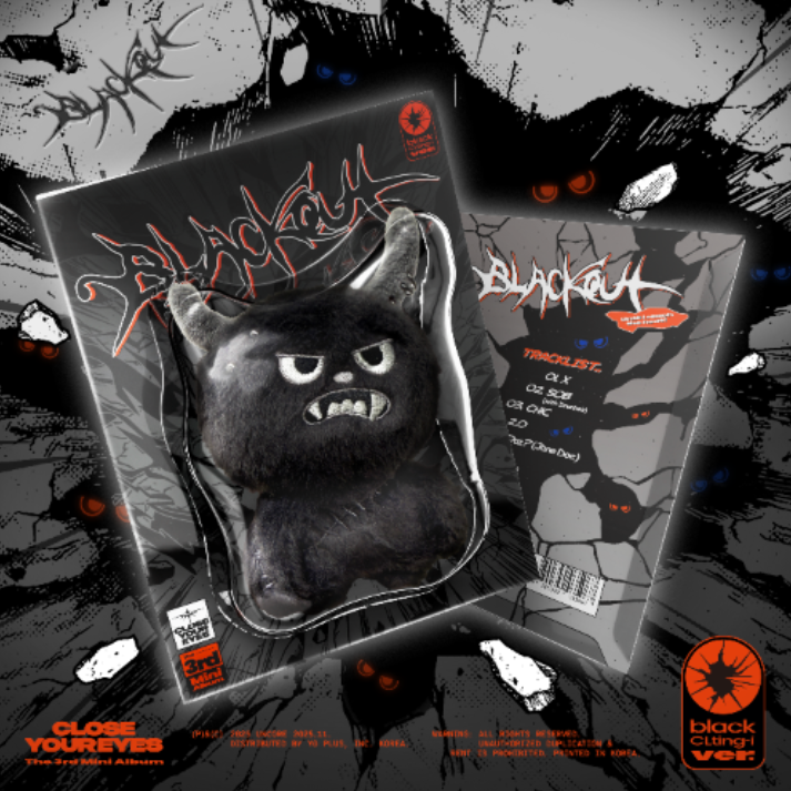 CLOSE YOUR EYES | 3rd Mini Album [blackout] (black CLting-i ver.)